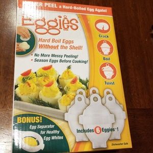 Eggies includes 6 eggies